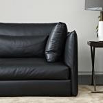 Apartment / Star Hotel Bedroom Furniture Fabric Sectional Sofa Set Modern Style