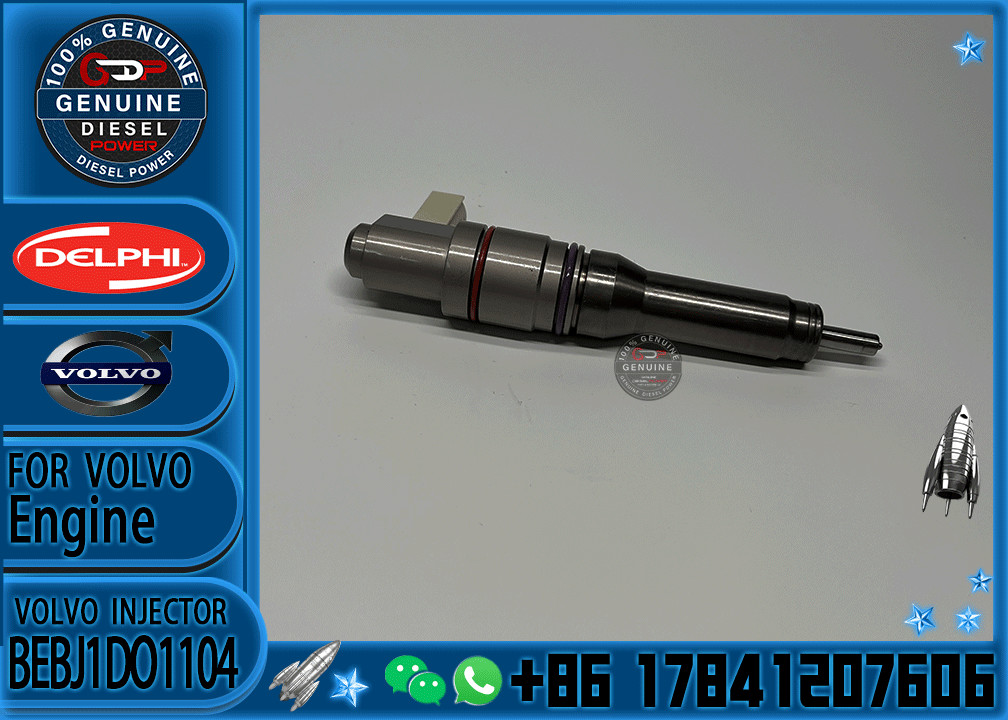Diesel Fuel Injector common rail parts injector BEBJ1DO0003 1972591 BEBJ1DO1104 1972590 for VOLVO