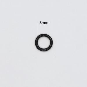 Quality Eco Friendly 8mm Bra Strap Rings And Sliders , Nylon Coated Metal Lingerie Buckles wholesale