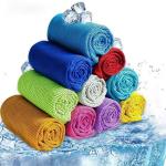 Quick Cooling Summer Beach Towel Gym Sports Lightweight Fast Dry Microfiber