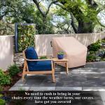 Outdoor Liners Outdoor Waterproof Patio Loveseat Couch Cover - UV Resistant