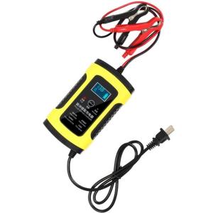 Quality Motorcycle 12V 6A Fully Intelligent Pulse Repair Charger LCD Display For wholesale