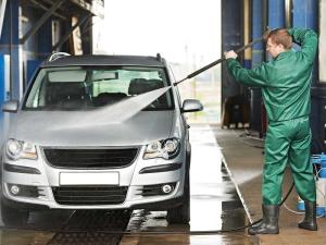 Quality Durable Inflatable Car Wash Mat Easy Set Up With CE / UL Blower wholesale