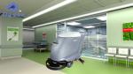Clinic Floor Cleaner Machine Chemical-Resistant Low Maintenance