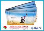 20 * 16cm Unscented Feminine Wipes Skincare Ingredients 10PCS / Bag 50GSM