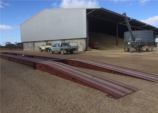 8mm / 10mm Thickness Digital Truck Scales Overall High Strength With Seven State