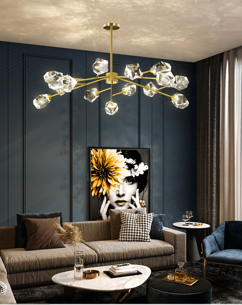 Crystal Bedroom Chandelier Lights For Living Room Chandelier Luxury Lighting Modern European Chandeliers(WH-MI-435)
