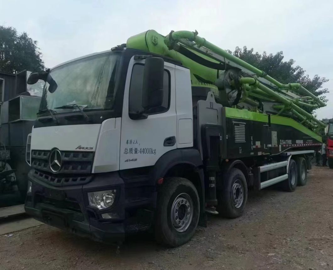 2020 Zoomlion 63m Concrete Boom Pump on Mercedes Benz Concrete Pump Truck Construction Machinery