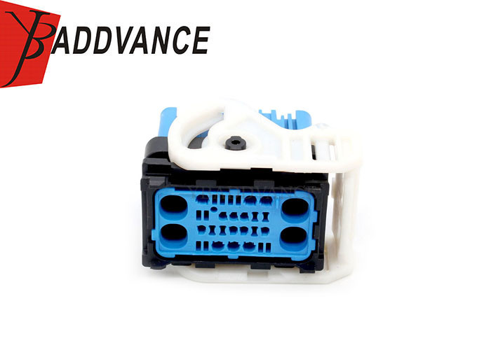 27 Way PA66 Blue Female Sealed Waterproof Automotive Connectors For Car