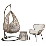 78cm Depth Rattan Hanging Egg Chair
