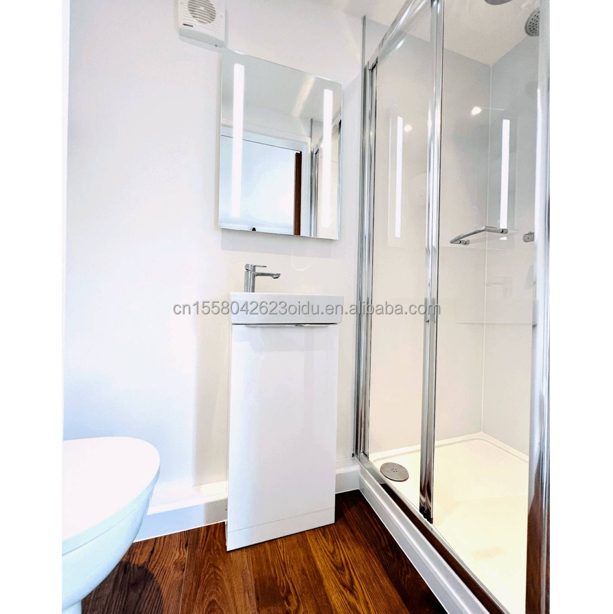 Australian Standard Galvanized Steel Square Tubes Chinese Design 20Ft Prefabricated Garden House One Bedroom One Bath