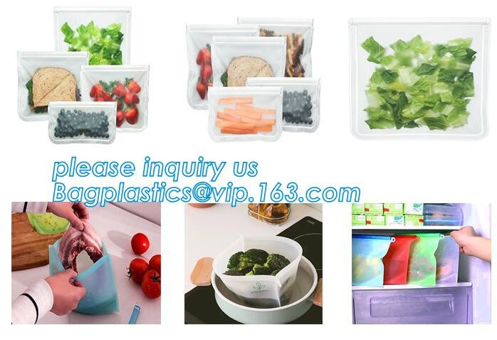 fresh food vegetable fruit roll packaging plastic flat pouch bag,zipper Seal pack Embossing Vacuum Bag for Fresh Food