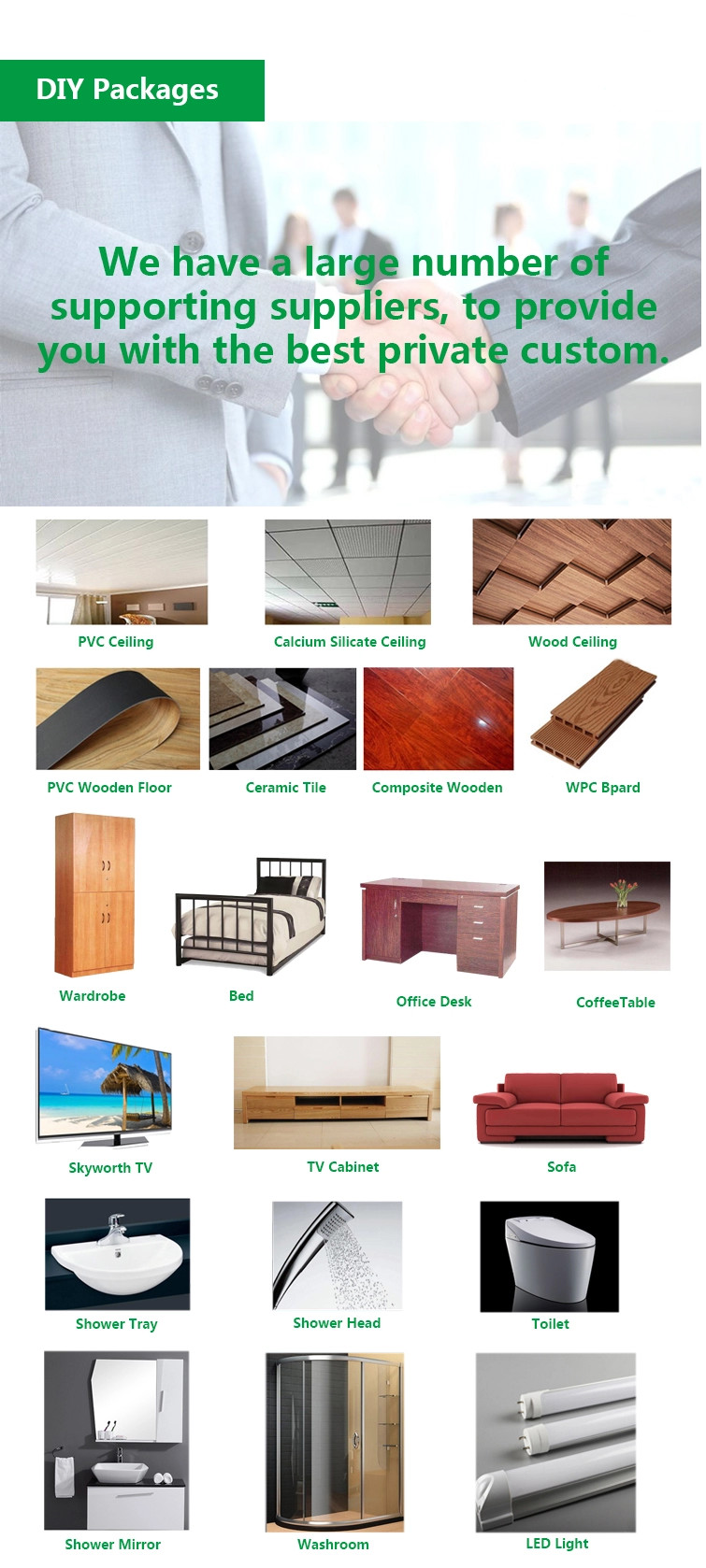 Modular Kits Flat Pack Containers / Portable Prefab Houses