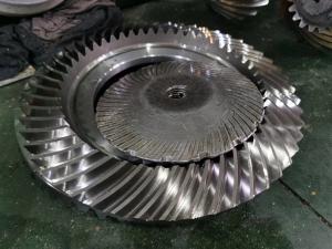Quality 17CrNiMo6 Transmission Gear Bevel Gear Set Steel Spiral Gear Teeth Grinding wholesale