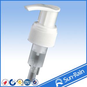 Quality 24/410 plastic lotion pump with clip lock for lotion bottles wholesale