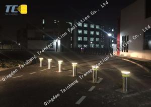 Quality Adhesive Strip Pneumatic Bollards 304 Stainless Steel Electric Security Bollards wholesale
