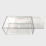 21.5cm PMMA Household Storage Bins Extra Large Plastic Storage Containers With