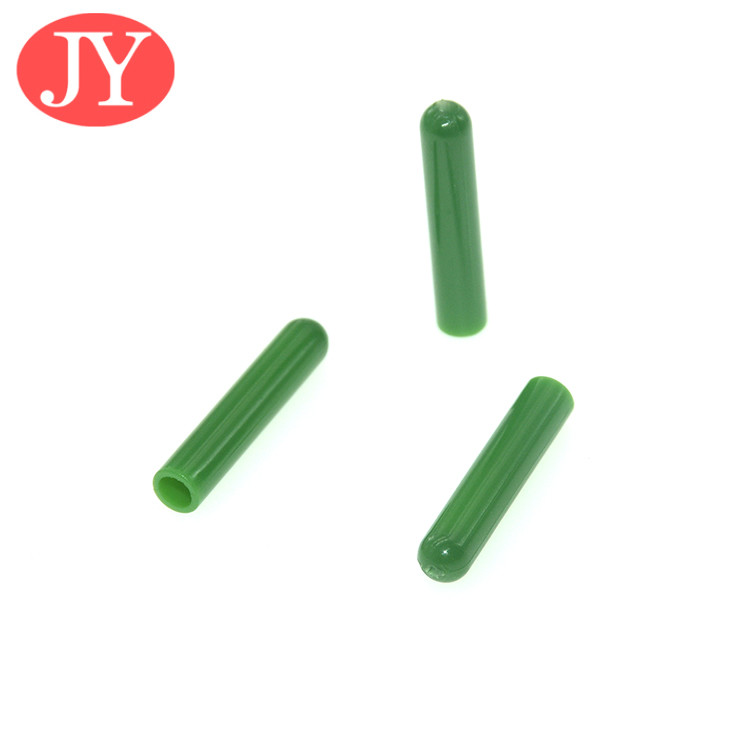 BBP FREE Jiayanag aglet plastic tipping 3.2mm OD do color as pantone card numbe plastic tipping end cap plastic end cap