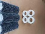 Abrasive Nylon Bristle Zig Zag Connection Roller Brushes For Wood Polishing