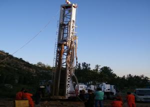 Quality 1000m Water Well Drilling Truck 256KW Engine High Efficiency wholesale