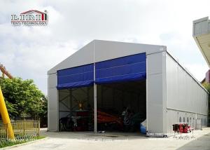 Quality T6 Industrial Storage Tents With Sandwich Walls Auto Rolling Gate wholesale