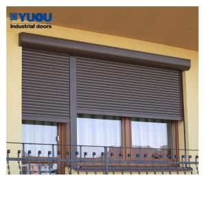 Quality Automatic Steel Roll Up Window Shutters Residential Security Insectproof RAL color wholesale