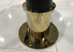 Round Stainless Steel 80cm Marble Top Living Room Tables