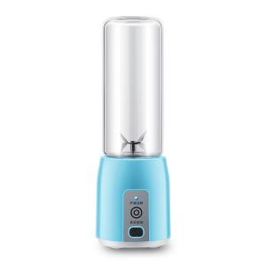 Quality Customized Color Mini USB Electric Juicer Machine With Glass Material Cup wholesale