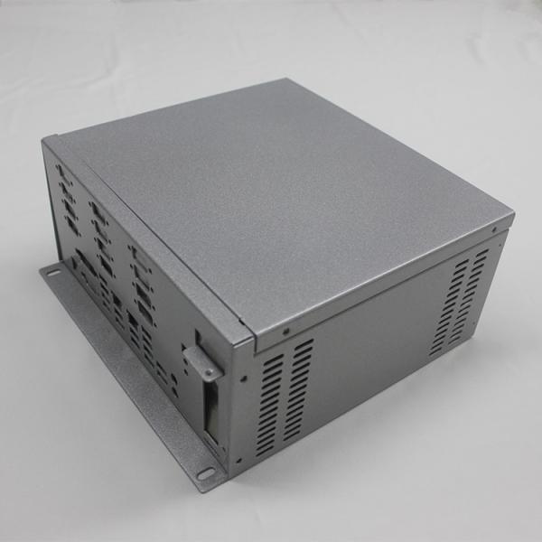 Anti Corrosion Precision Sheet Metal Parts , Painting Grey Extruded Aluminium