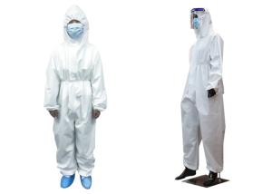 Quality Unisex Soft Free Sample Disposable Hooded Coveralls wholesale