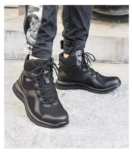 High-quality men's shoes wear-resistant non-slip tactical single boots men's