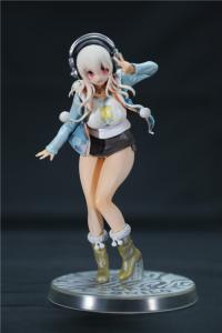Quality Decorative Adult Anime Figures , Japanese Toy Figures With Base Navy Style wholesale