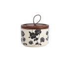 Food Container Ceramic Canister for Jewelry Tea Spices Honey in Classic Vintage