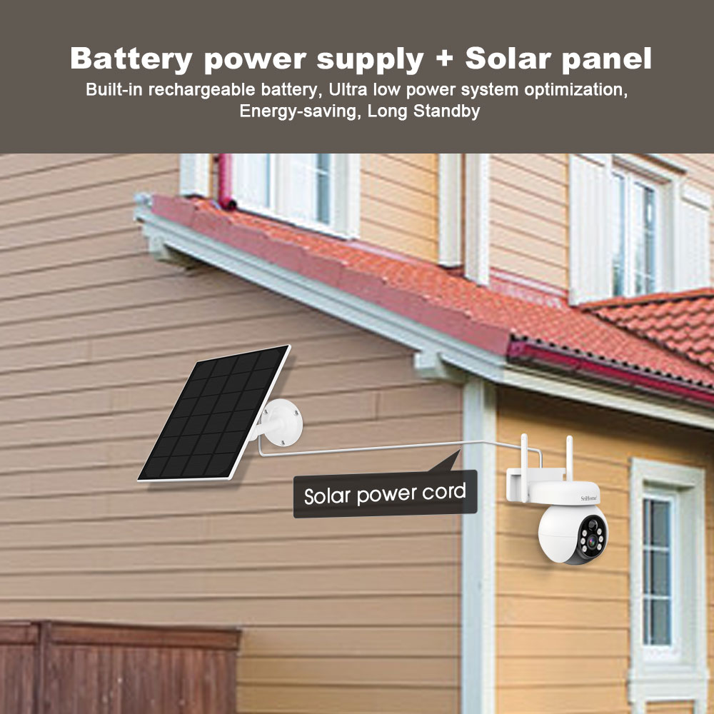4G Smart PIR Human Tracking 2-Way Audio PTZ Camera With Waterproof IP 65 Security Solar Network Home Camera 2023