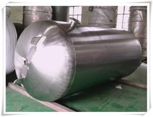 Quality Customized Color Horizontal Air Receiver Tanks Carbon Steel / Stainless Steel wholesale