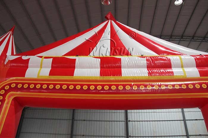 Outdoor Inflatable Advertising Arch / Archway 0.9mm PVC Material Made