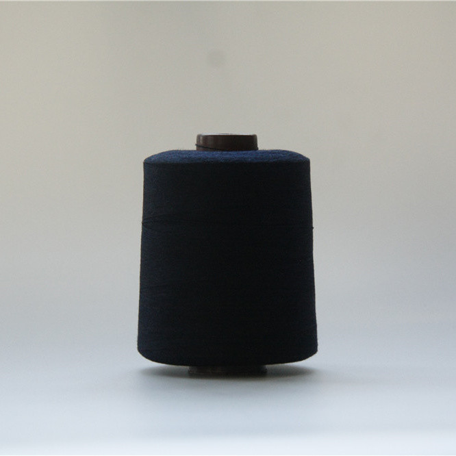 High Temperature Resistance Meta Aramid Embroidery Thread 30TEX Navy Blue
