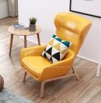 Modern Fabric Leather Leisure Chair Designer Living Room Confoetable highback