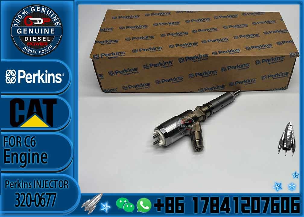 Excavator Parts CAT E 320D 323D c4.4 C6.6 Engine Fuel Injector 32F61-00062 10R-7671 320-0677