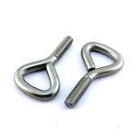 Triangle M8 Stainless Steel Eye Bolt Zinc Plated Metal Screw Fastener