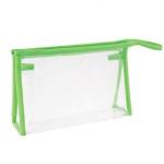 Soft School PVC Zipper 0.15mm 22x7x15cm Pen Pencil Bag