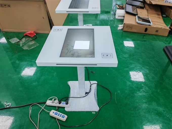 16 9 W H 21.5 Inch Touch Screen Conference Table For Collaborative Business Meetings