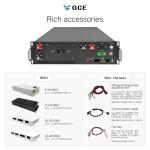 Gce High Voltage 170S 544/629V 125A Battery Management System Suit For LFP/NMC