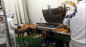 Quality OBaking stainless steel Pastry bread machine ,croissant automatic production line large capacity 10000 pieces per hour wholesale