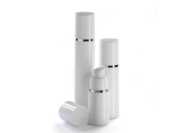 15ml - 50ml Cosmetic Airless Pump Bottles , Empty Cosmetic Bottles With Lotion