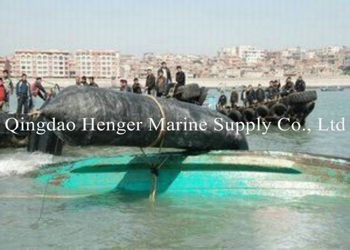 High Buoyancy Air Filled Marine Rubber Airbag For Ship Salvage Service