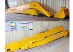 Construction Work Excavator Long Reach Arm 22m With Bucket For Dredging