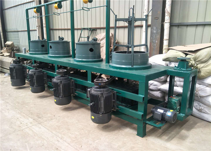 55kw Carbon Steel Pulley Wire Drawing Machine High Capacity 700kg / Hour
