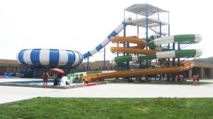 Quality Waterpark Project Builder / Aqua Entertainment Park Equipments Combination wholesale