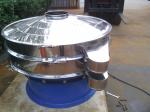 Rice Flour 0.37kw Rotary Vibrating Screen Machine 316L Stainless Steel